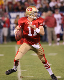 Alex Smith in Aktion