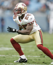 Tarell Brown in Aktion